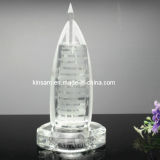 Crystal Burj-Al-Arab Crystal Building Model Souvenir Gift
