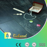 Household 8.3mm E1 AC3 Crystal Walnut Waxed Edged Laminate Floor