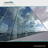 Landvac Clear Vacuum Insulated Glass Used in Glass Curtain Wall Buildings