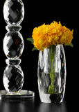 Tapered Wholesale Glass Crystal Bud Vase