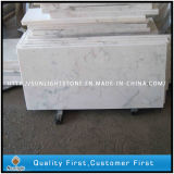 Natural China White Guangxi White Marble Stone Steps, Stairs Treads