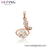 33837 Fashion Xuping 24K Gold Fancy Jewelry Alloy Pendant with Plant One Leaf Shaped