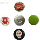 Hot Sale Customized Tourist Souvenir Dome Crystal Glass Button Fridge Magnets