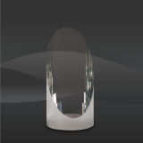 Oval Tube Crystal Award (J-CRY3701S, J-CRY3701M, J-CRY3701L)