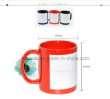 Freesub Square Patch Coated Sublimation Mug & Cup (SKB07)