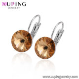 28457 Fashion Jewelry Simple Crystals Earring Designs for Women, Earring Crystals with Swarovski Elements.
