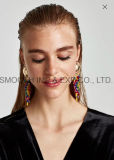 Color Beads Handmade Tassel Earrings Fashion Women Accessories Jewelry Gift