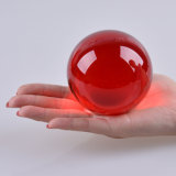 Red Color Crystal Glass Colored Crystal Ball 40mm, 50mm, 60mm,