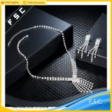 Fashion Accessories Crystal Tassels Jewelry Sets for Wedding