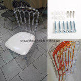 Clear Transparent Hotel Banquets PC Resin Wedding Napoleon Chairs
