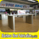 New Style Custom Made Stainless Steel Mobile Display Rack Desk