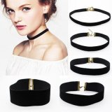 2017 Plain Ribbon Round Burlesque Rope Chain Statement Necklaces for Women