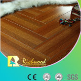 Household 12.3mm AC4 Crystal Cherry Sound Absorbing Laminate Flooring