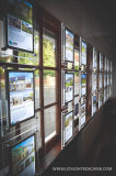 Window Displays LED Light Pockets for Real Estate Agent