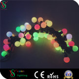 23mm Multicolor Ornaments Connectable Small Ball String Lights Wedding Decoration