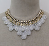 Fashion Beaded Crystal Costume Jewelry Choker Necklace (JE0157)