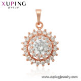 33766 Fashion Xuping Nice Cross Crystal Gold Jewelry Pendant for Gifts or Party