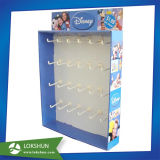 Retail Light Item Cardboard Hooks Display, Cardboard Sidekick Display, Cardboard Hanging Stand
