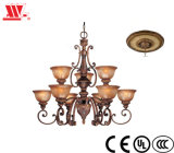 Luxury Traditional Chandelier with Opal Glass Lampshades 1358-177