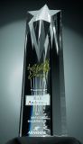 Star Tower Optical Crystal Award (CA-1220)