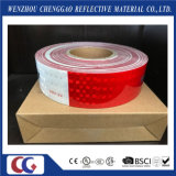DOT C2 Pet Reflective Tape Red and White with Crystal Lattice Film