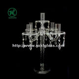 Glass Candle Holders for Party Decoration with Five Posts (10*24*32.5)