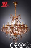 Crystal Chandelier with Glass Decoration