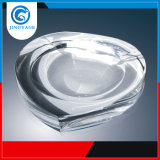 Heart Shape Crystal Galss Ashtray Can Be Customzied with Your Own Logo