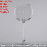 600ml Clear Colored Wine Glass