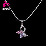 New Fashion Silver Simple Design Gold Pendant for Girls