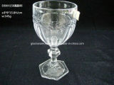 Machine-Made Crystal Wine Glass (B-WG09)