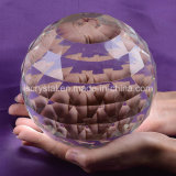 Large Cut Crystal Sphere 150mm Faceted Gazing Ball Prisms Suncatcher Home Decor