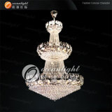 Traditional Antique Classic Luxury Silver Crystal Chandeliers lamp for Japanese Restaurant Ow146