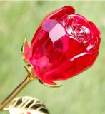 Crystal Glass Rose (JDH-041)