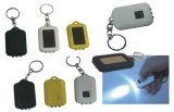 Rechargeable LED Metal Solar Keychain
