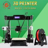 2017 Hot! ! Anet 3D Printer with Filament 16g SD Card