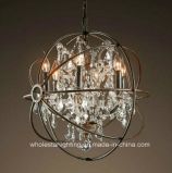 Earth Chandelier Lamp with Crystal Beads (WHG-804)