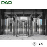 Royal Luxury Glass Revolving Doors (3-wing) Containing Field Installation