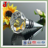 Round Shape Crystal Glass Bottle Stopper