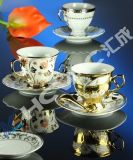 Ceramic Cup Plate Teapot Titanium Gold Ion Coating Machine