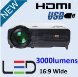 23 Languages Support 1280*768 3500 Lumens LCD Projector
