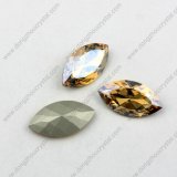 New Products Marquise Shape Glass Crystal Stone for Wedding Dress