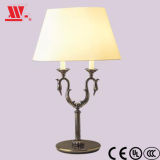 Classical Metal Table Lamp with Fabric Lampshades