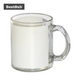 Bestsub Promotional Sublimation Heat Transfer Printed Glass Mug (B1G-03)