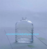 Carved and Smooth Crystal Glass Bottle for Perfume 50ml