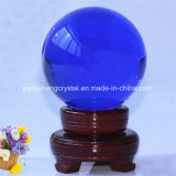 Sky Blue Transparent Crystal K9 Ball