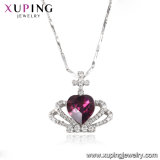 43152 Fashion Elegant Heart-Shaped Crystals From Swarovski Jewelry Pendant Necklace