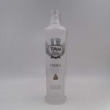 500mlml Flat Glass Wine Bottle Flask Glass Vodka Bottle
