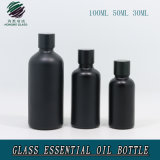 30ml 50ml 100ml Matte Black Glass Essential Oil Bottle