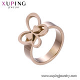 15121 Fashion Ring Jewelry, New Design Rose Gold Color Finger Ring, Luxury Butterfly Wedding Ring Designs for Women